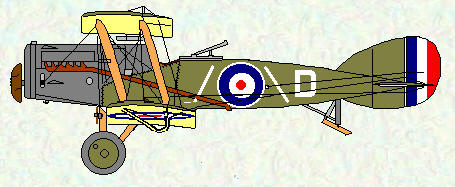 Bristol F2B of No 11 Squadron