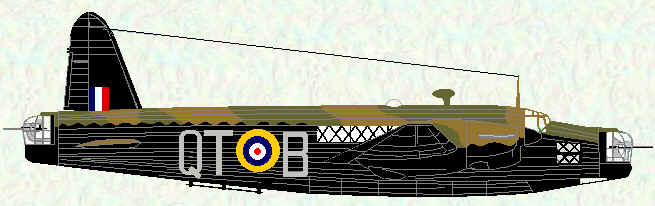 Wellington II of No 142 Squadron
