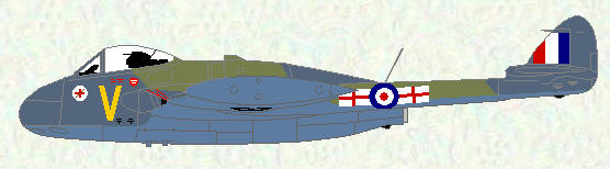 Venom FB Mk 1 of No 145 Squadron