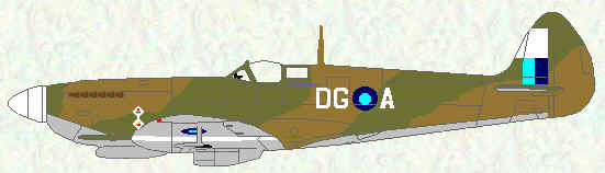 Spitfire VIII of No 155 Squadron