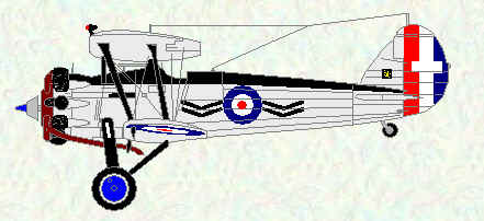Bulldog IIA of No 17 Squadron