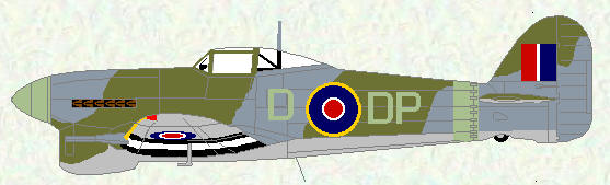 Typhoon IB of No 193 Squadron (original canopy)