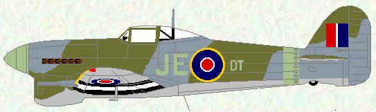 Typhoon IB ofNo 195 Squadron (CO's aircraft - late 1943)