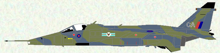 Jaguar GR Mk 1 of No 20Squadron
