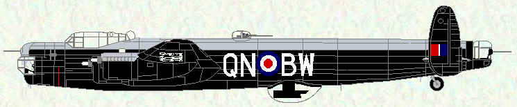 Lincoln B Mk 2 of No 214 Squadron