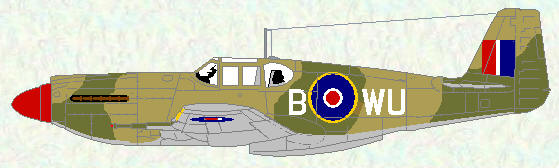 Mustang IA of No 225 Squadron