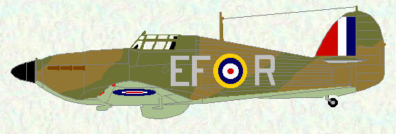 Hurricane I of No 232 Squadron