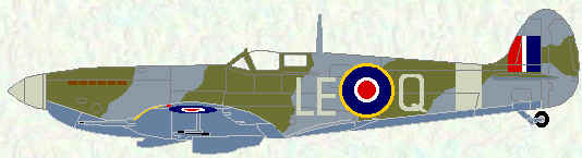 Spitfire IX of No 242 Squadron