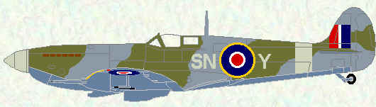 Spitfire IX of No 243 Squadron