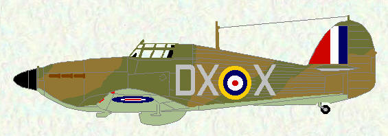 Hurricane I of No 245 Squadron
