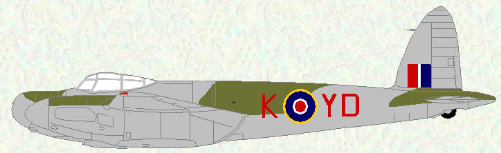 Mosquito XIX of No 255 Squadron