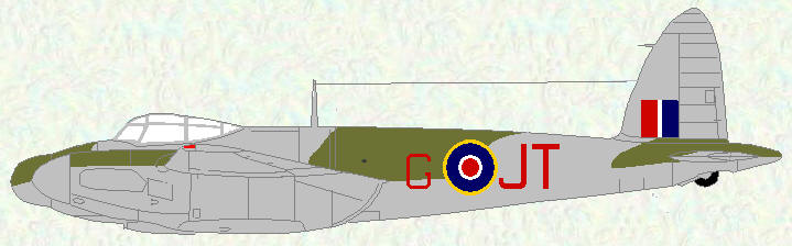 Mosquito XII of No 256 Squadron