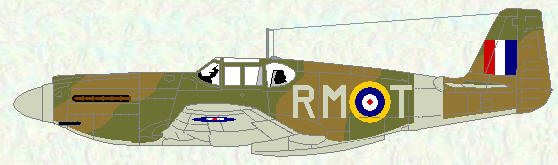 Mustang I of No 26 Squadron (Temperate Land Scheme)