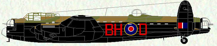 Lancaster I of No 300 Squadron