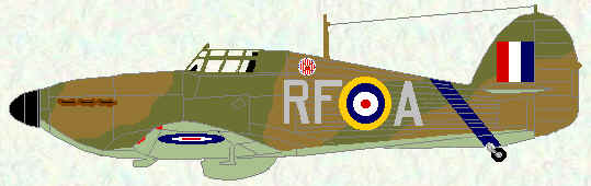Hurricane I of No 303 Squadron (August 1940)
