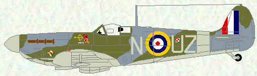 Spitfire IIB of No 306 Squadron