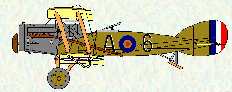 Bristol F2B of No 39 Squadron