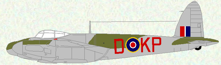Mosquito XIII of No 409 Squadron