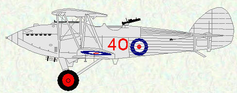 Hawker Hart (Special) of No 40 Squadron