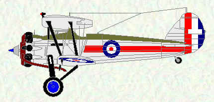 Bulldog IIA of No 41 Squadron