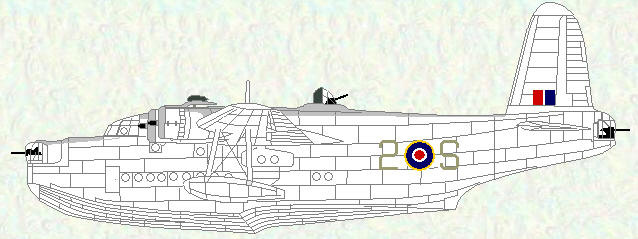 Sunderland III of No 422 Squadron