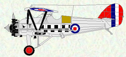 Siskin IIIA of No 43 Squadron