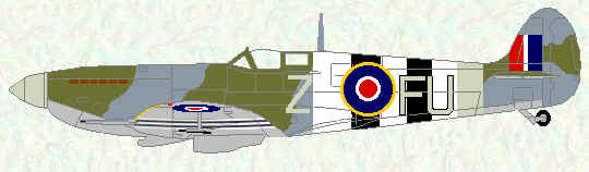 Spitfire IXB of No 453 Squadron