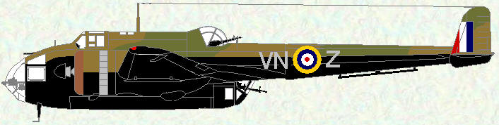 Hampden I of No 50 Squadron