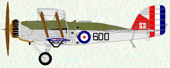 Wapiti of No 600 Squadron