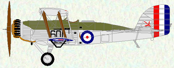 Wapiti IIA of No 601 Squadron
