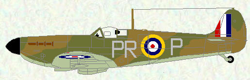 Spitfire I of No 609 Squadron