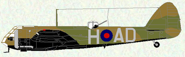 Bristol Blenheim I of No 113 Squadron - 1940