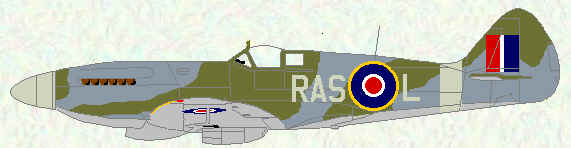 Spitfire XIV of No 612 Squadron