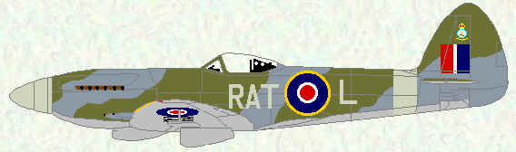 Spitfire F Mk 22 of No 613 Squadron