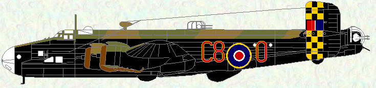 Halifax VI of No 640 Squadron