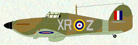 Hurricane I of No 71 Squadron