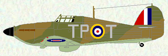 Hurricane I of No 73 Squadron
