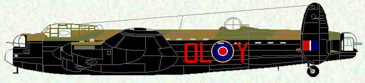 Lancaster I of No 83 Squadron