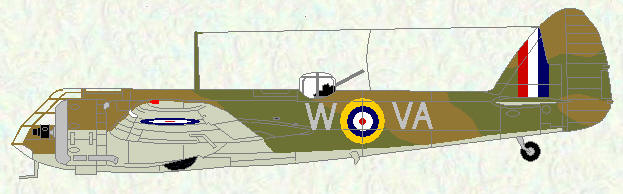 Bristol Blenheim I of No 84 Squadron