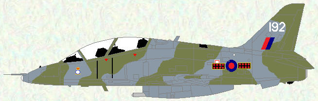 Hawk T Mk 1 of No 234 Squadron