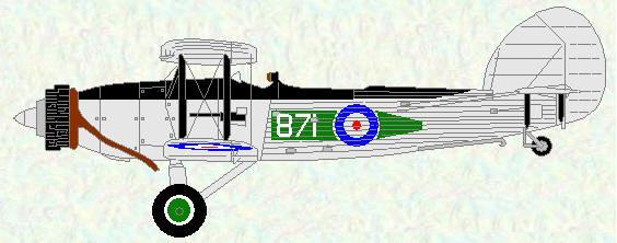 Fairey Seal of No 824 Squadron