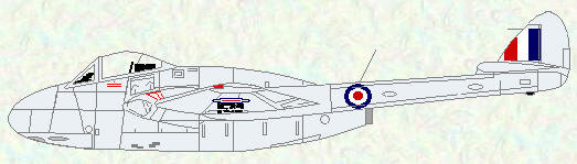 Vampire FB Mk 5 as used by No 20 Squadron