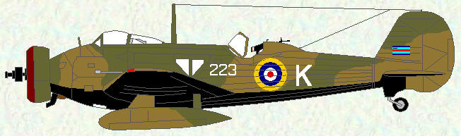 's aircraftWellesley I of No 223 Squadron - 1938, Squadron Commanders