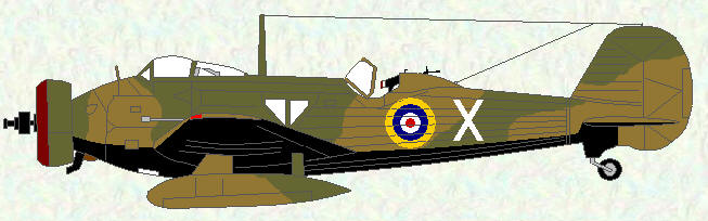 Wellesley I of No 223 Squadron - 1939