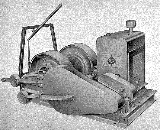 ACE 25/35 cwt, power winch, Type GPGS with Lister gasoline engine, Type G2