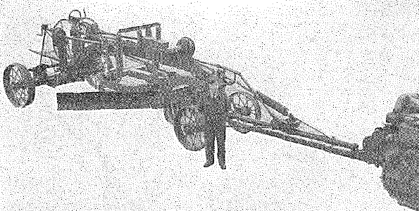 Adams Towed Grader, Model 124-S