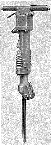 Armstrong Whitworth pneumatic paving breaker