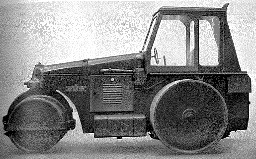 Aveling-Barford 8/10 ton roller,  Model GC (MOS) - from left side