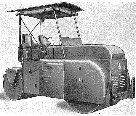 Aveling-Barford 6/8 ton tandem roller, Model TRV