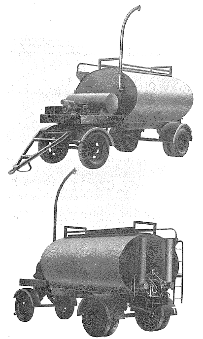 Braham, Patterson and Benham Bitumen/Tar heater, 1,000 gal (trailer mounted)